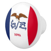 Poignée en céramique avec le drapeau de l'Etat d'I (Droite)