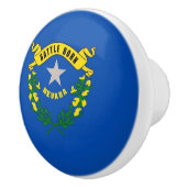 Poignée en céramique avec le drapeau du Nevada, US (Droite)