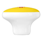 Poignée en céramique avec le drapeau du Nouveau Me (Côté)