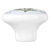 Poignée en Céramique only blue, seulement bleu (Côté)