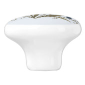 Poignée en Céramique printemps hâtif, handle door (Côté)