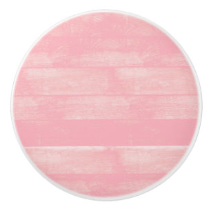 Poignée en céramique rose doux