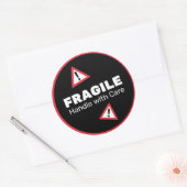 Poignée fragile Avec Sticker Soin (Enveloppe)