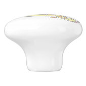 Poignée G monogramme de lettre décorative (Côté)