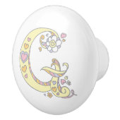 Poignée G monogramme de lettre décorative (Droite)