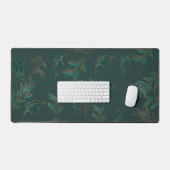 Poignée Linéaire Gravée Fleur de bureau Mat (Clavier et souris)