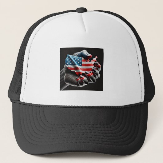 Poignée patriotique - Casquette de la fierté améri (Devant)