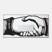 Poignée Rétro Vintage Mains Image (Clavier et souris)