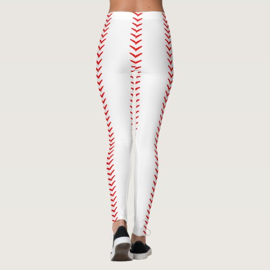 Poignées de baseball (coutures) Leggings (Dos)