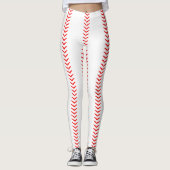 Poignées de baseball (coutures) Leggings (Devant)
