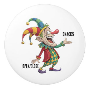 Poignées de porte Clown Snacks Ouvrir/Fermer
