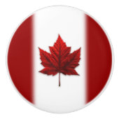 Poignées de porte Feuille d'érable du Canada Décor (Devant)