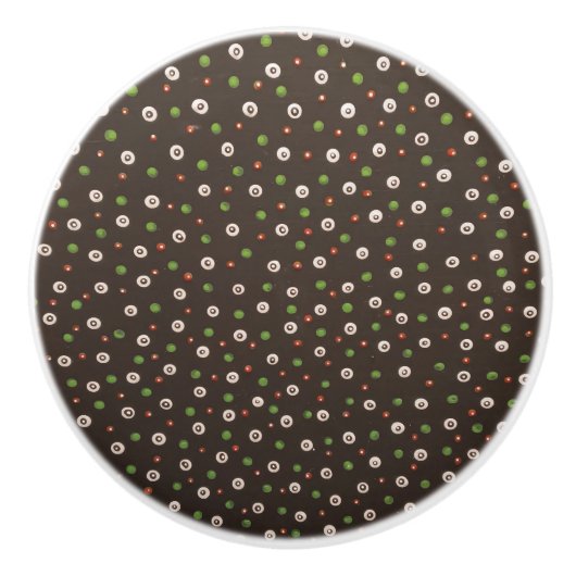 poignées de traction en céramique pour la commode  (Devant)