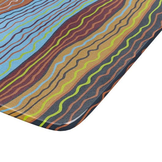 Poignées modernes 4 6 x 7 Déco Planche à découper  (Coin)