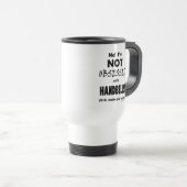 Poignées Obsédées Voyage Mug (Devant droit)