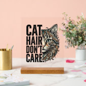 Poils de Chat N'ont Aucune Importance Gravure Vint (Mariage)