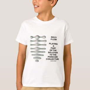Poincaré-conjectuur (geometrie) t-shirt