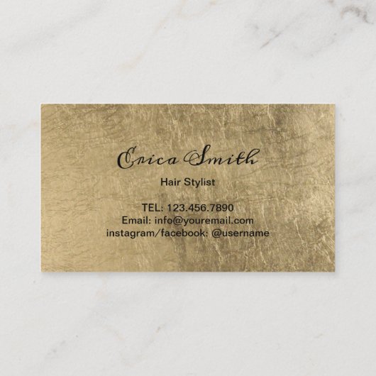 Poinçon de luxe de fidélité d'or de ciseaux de (Dos)