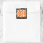 poinçonnage à la main - autocollant (Sac)