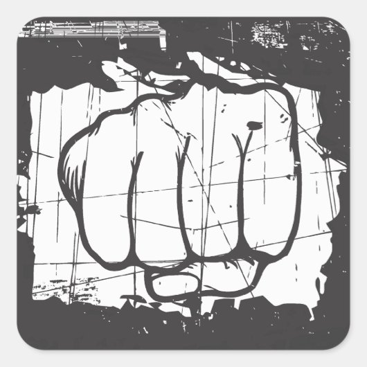 poinçonnage à la main - autocollant (Devant)