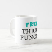 Poinçons libres de gorge - tasse (Devant gauche)