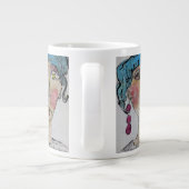 Poing Blue Jumbo Mug (Dos)