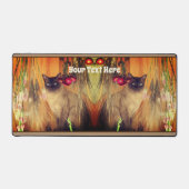 Poing de chats siamois personnalisé (Recto)