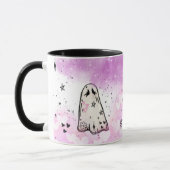 Poing Ghost Doodle Mug (Conception latérale) (Gauche)