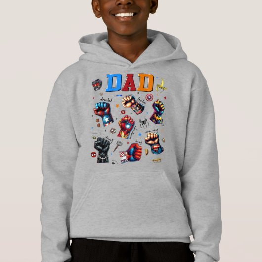 Poing papa Superhero (Devant)