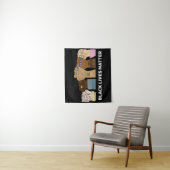 Poings d'alimentation / Tapisserie BLM (En situation)