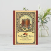 Poinsett Hotel Greenville SC Kaart (Staand voorkant)