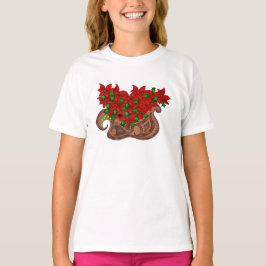 poinsetta Slaaigh Long-hoes Shirt