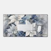 "Poinsettas bleues" (Clavier et souris)