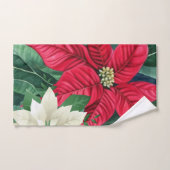 Poinsettia (Serviette à main)