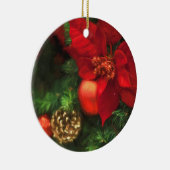 Poinsettia Beauty Ornament (Rechts)