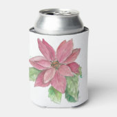 poinsettia blikjeskoeler (Blikje Voorkant)