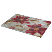 Poinsettia Christmas Snijplank (Hoek)