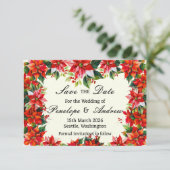 Poinsettia Crown des Andes Enregistrer la Carte Da (Debout devant)