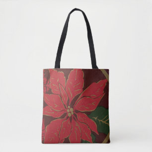Poinsettia de Noël partout Sac fourre-tout d'impre