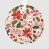 Poinsettia fête d'hiver (dos)