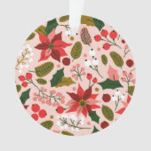 Poinsettia fête d'hiver (devant)