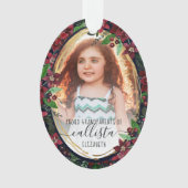 Poinsettia Fleurs Fier Grand-parents Nom de la pho (devant)