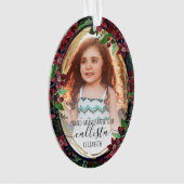 Poinsettia Fleurs Fier Grand-parents Nom de la pho (devant)