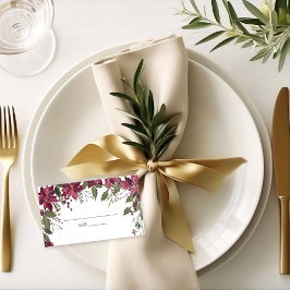 Poinsettia Florals Bruiloft | Scarlet Red