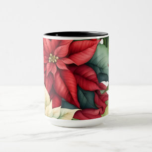 Poinsettia Flowers Mok