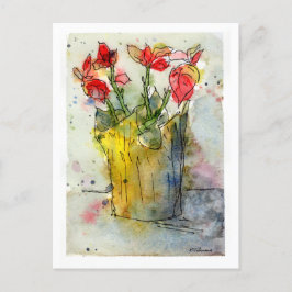 Poinsettia Holiday Briefkaart