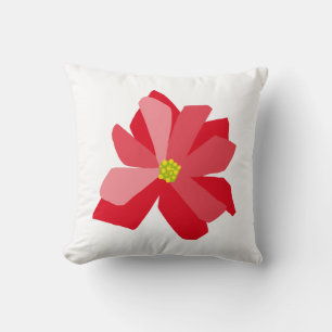 Poinsettia Illustratie Kussen