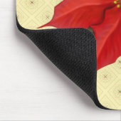 Poinsettia kerst muismat (Hoek)