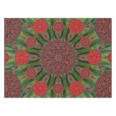 Poinsettia kerstcadeau tafelkleed (Voorkant (Horizontaal))