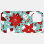 Poinsettia KerstiPhone | Poinsettia iPhone Case-Mate iPhone Case (Achterkant (horizontaal))
